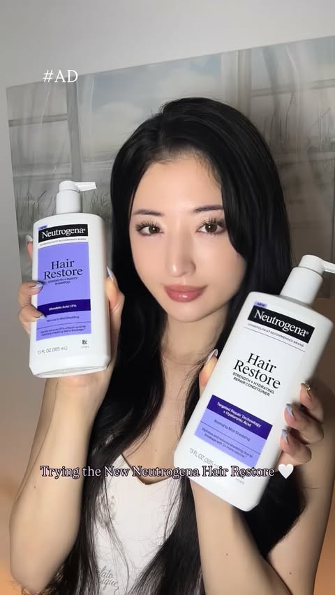 Instagram post by an influencer for Neutrogena. Caption reads: #AD @neutrogena @walmart Trying the New [...].