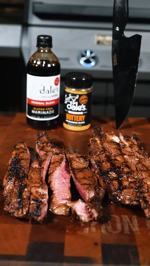 Instagram post by @montanablockco for Monument Grills. Caption reads: [...] BUTTERY STEAKHOUSE LINK IN BIO....