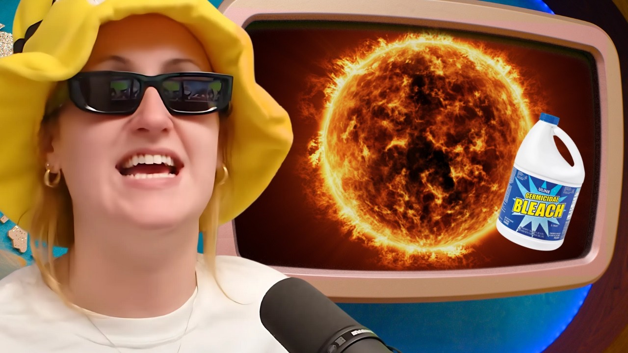 YouTube post by @BroskiReport for GLAAD. Caption reads: Coffee & Sun-Bleached Tonsils.