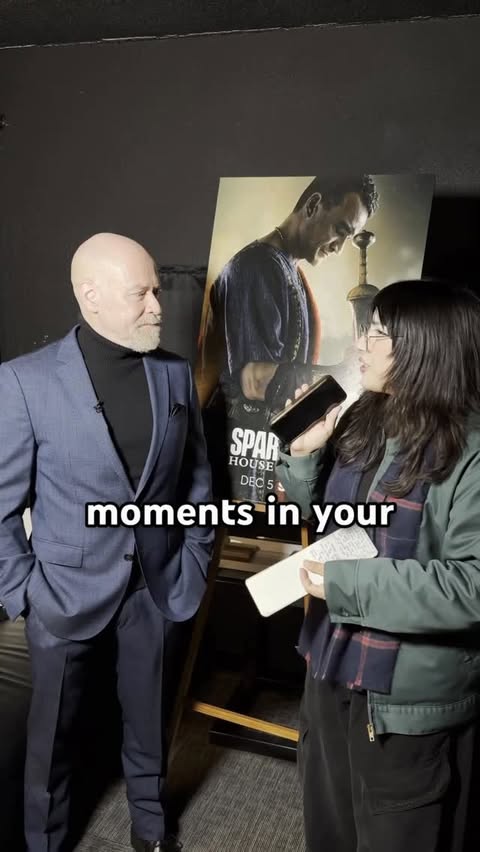 Instagram post by @cvnela for STARZ. Caption reads: [...] 🔥#Spartacus : House of Ashur is NOW on....