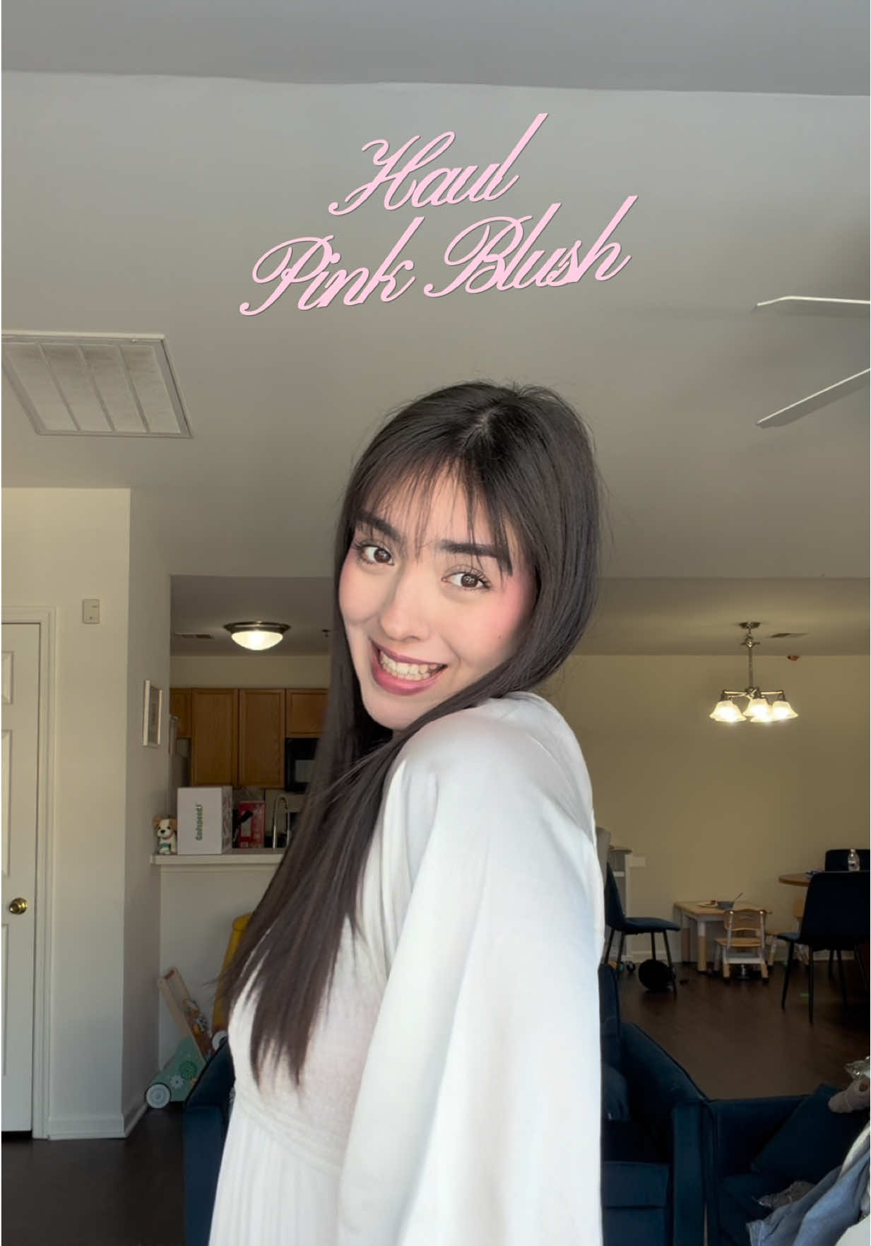 TikTok post by @belenparadab for PinkBlush Maternity. Caption reads: Love it 🩷🤰🏻@PinkBlush Maternity....