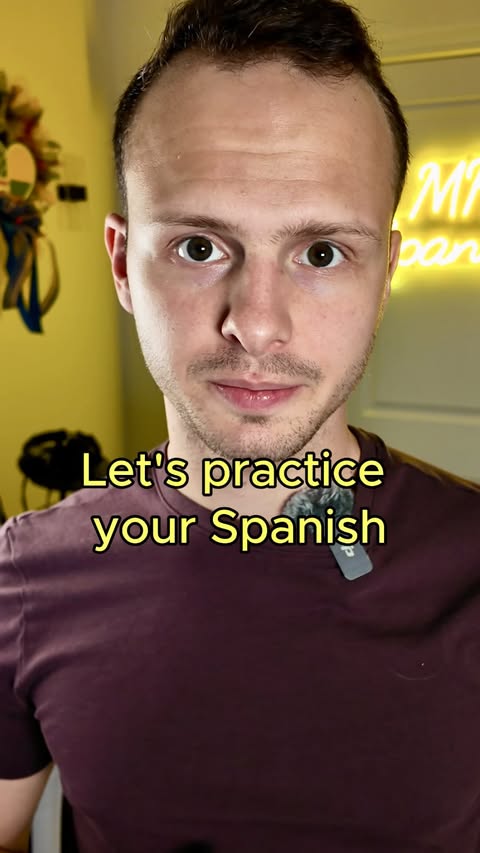 Instagram post by @michaelharperspanish for Rosetta Stone. Caption reads: Learning #Spanish? Put your skills to the test!....