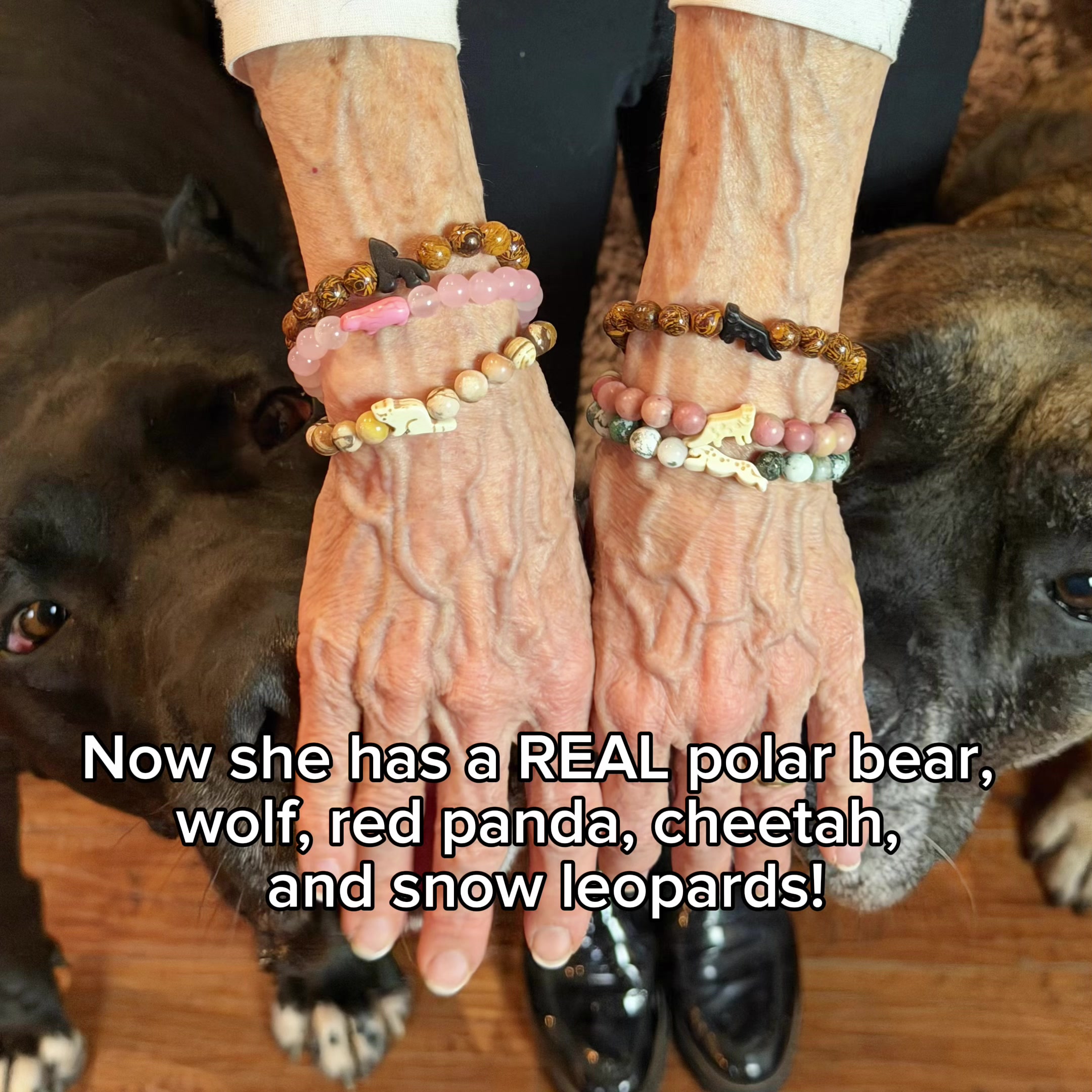 TikTok post by @thegoodhype for Fahlo. Caption reads: [...] gift that actually means something, @Fahlo....