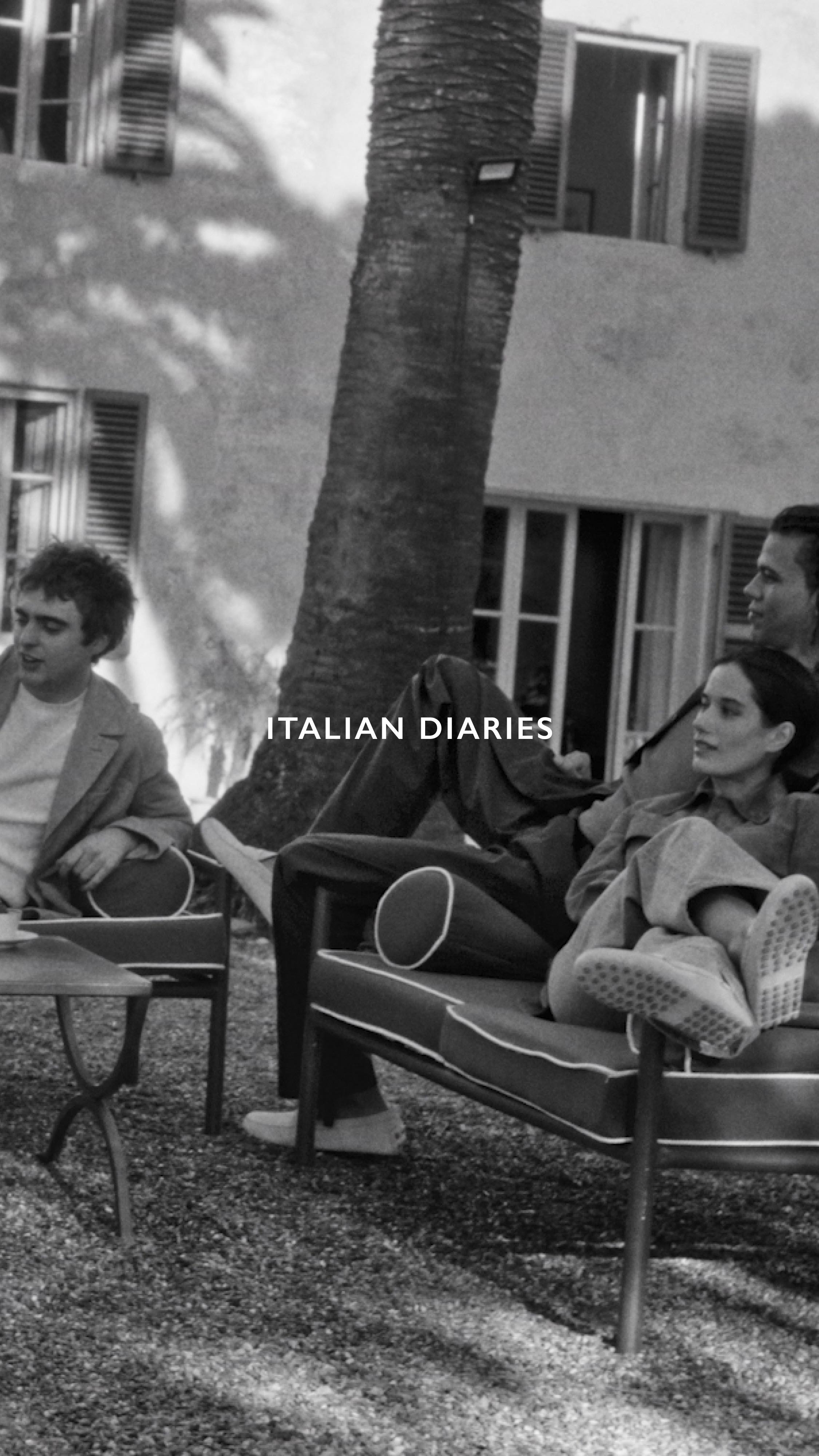 Instagram post by @lennongallagher for TOD'S. Caption reads: Tod’s Italian Diaries. 
Tod’s celebrates the....