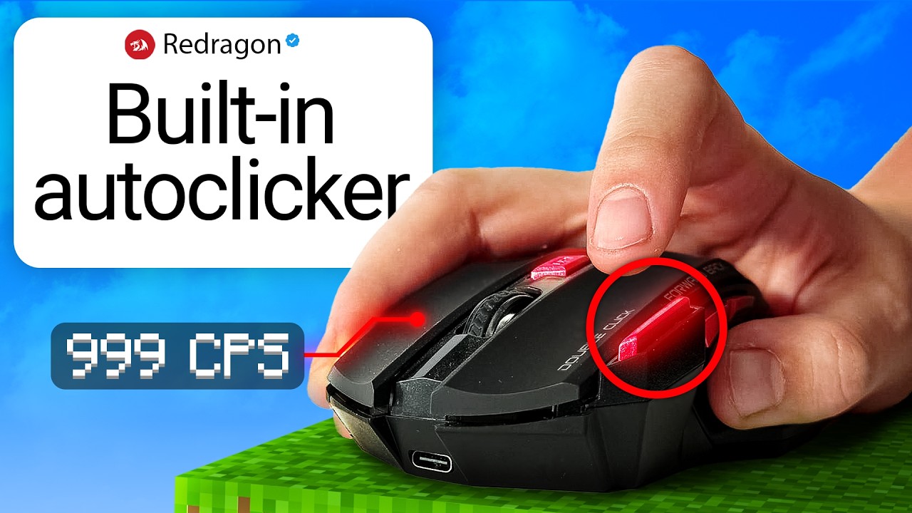 YouTube post by @qBedwars for Epomaker. Caption reads: [...] good products from this video 👇 Epomaker....