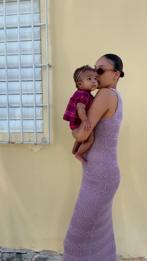 Instagram post by @thealiyahnorales for Peanut App. Caption reads: Yes, motherhood can be hard, challenging, and....