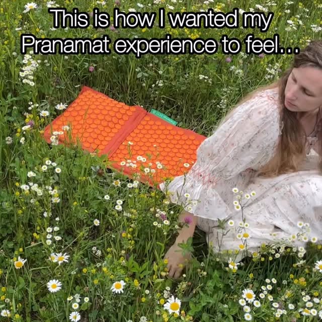 Instagram post by @brookandbramblefarm for Pranamat. Caption reads: AD | Using the @pranamat has been an experience to....