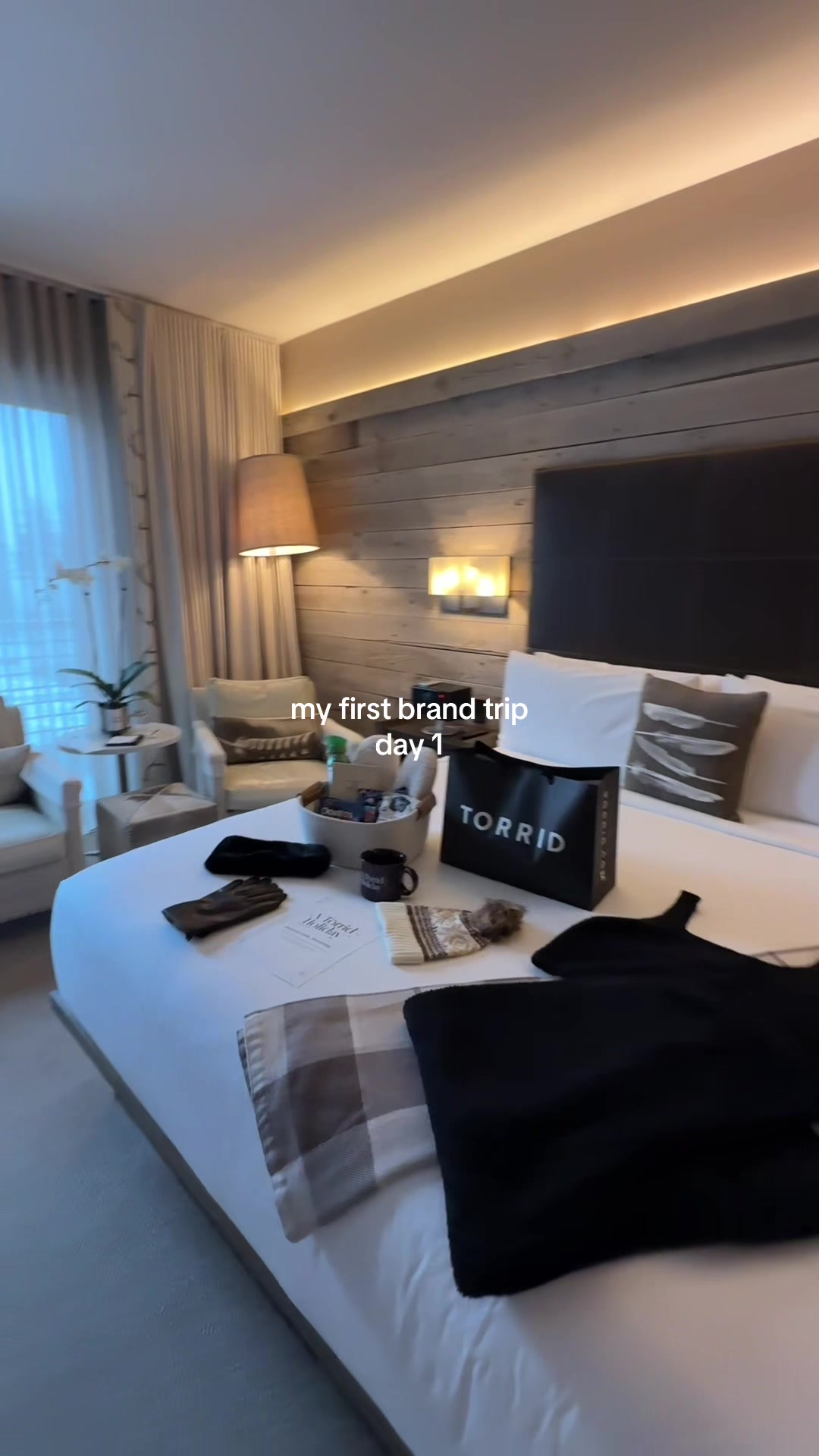 TikTok post by @duhlaneyyyy for Torrid. Caption reads: truly feeling like hannah montana👩🏼 @Torrid ....