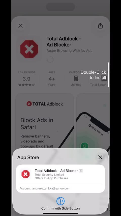 Instagram post by @thisis.andreea_ for The Influence Room. Caption reads: [...] @totaldriveco @totalvpn....