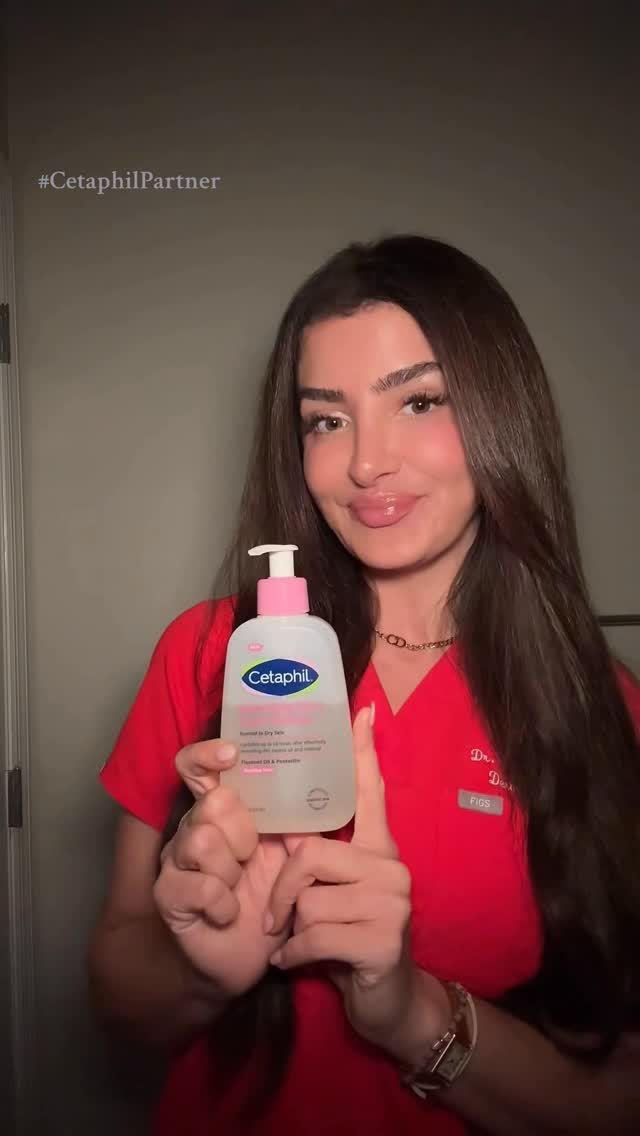 Instagram post by @beautydermmd for Cetaphil. Caption reads: One step to take the day off ✨ the new @cetaphil....