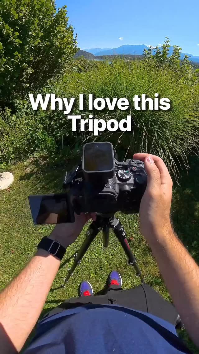 Instagram post by @gaikl.png for Ulanzi. Caption reads: [...] shoot. 🦵🏼

I’ve been using Ulanzi tripods....