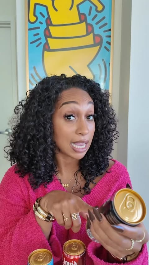 Instagram post by @official.nilla for Liquid Death. Caption reads: [...] but this I can get with!! These new Liquid....