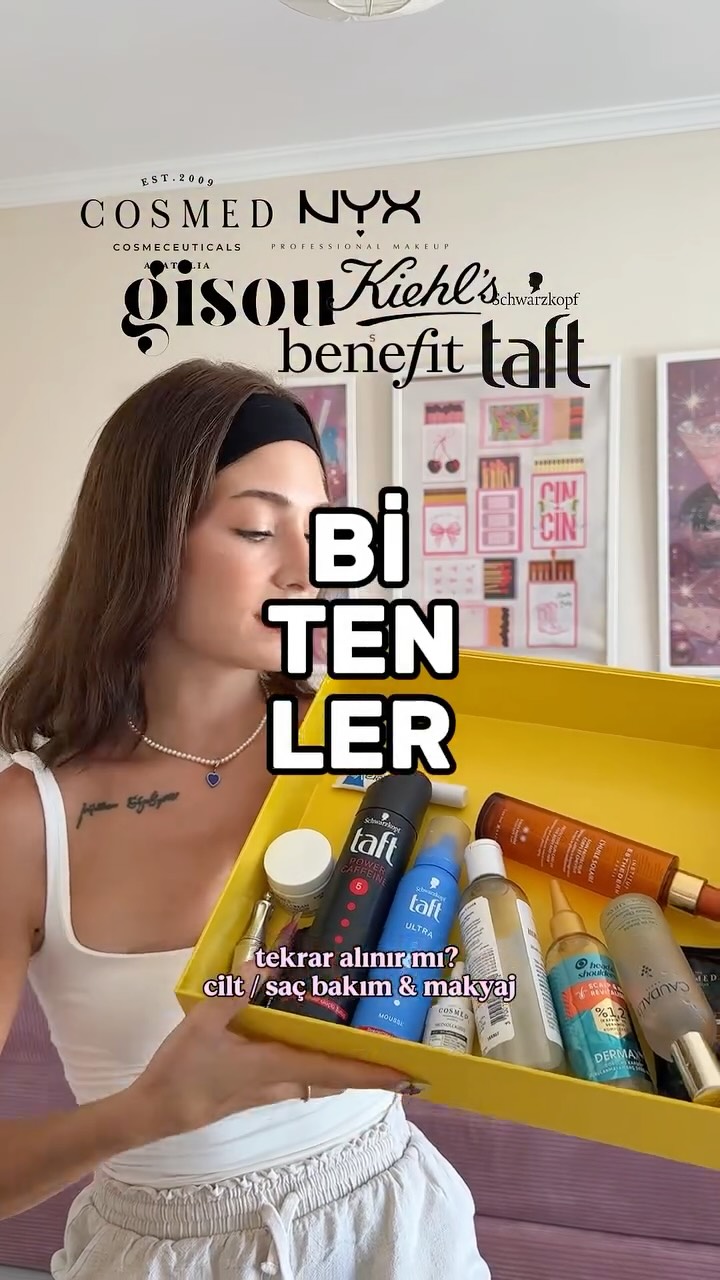 Instagram post by @inanilmazyakin for Gisou. Caption reads: #reklam işbirliği yoktur 💖 iyi-kötü hepsi....