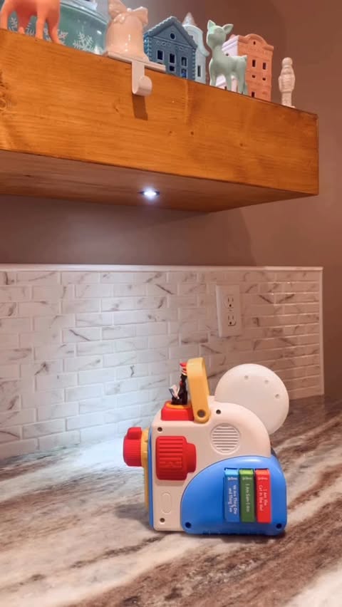 Instagram post by @angielambert15 for Little Tikes. Caption reads: This @officiallittletikes Story Dream Machine....
