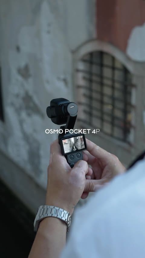 Instagram post by @xxi.vision for DJI OSMO. Caption reads: [...] to capture Venice like this. The new DJI....