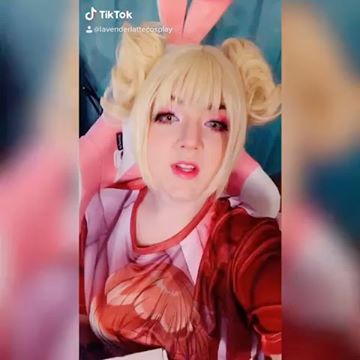 Instagram post by @lavenderlattecosplay for The Otaku Box. Caption reads: I thought I’d post my @theotakubox review! 😊....