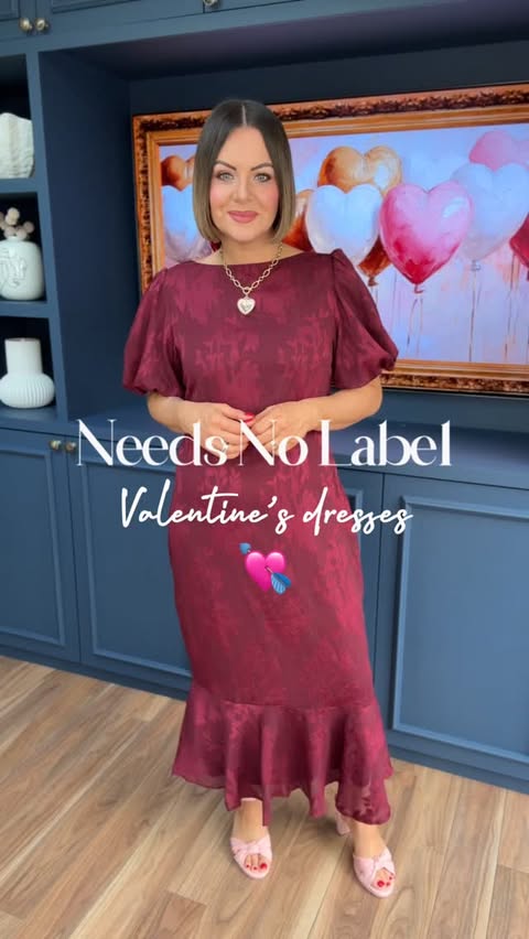 Instagram post by @mama_loves_leopard for Needs No Label. Caption reads: Some fab Valentine’s looks from @needsnolabel 💘....