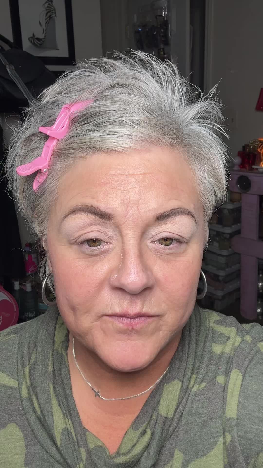 TikTok post by @heatherohlman for Doll 10 Beauty. Caption reads: @Doll 10 Beauty #eyeshadow #eyeshadowtutorial....