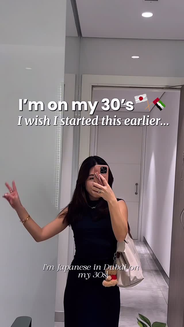 Instagram post by @japaneseindubai for Invisalign. Caption reads: since I moved here, one thing I felt is everyone....