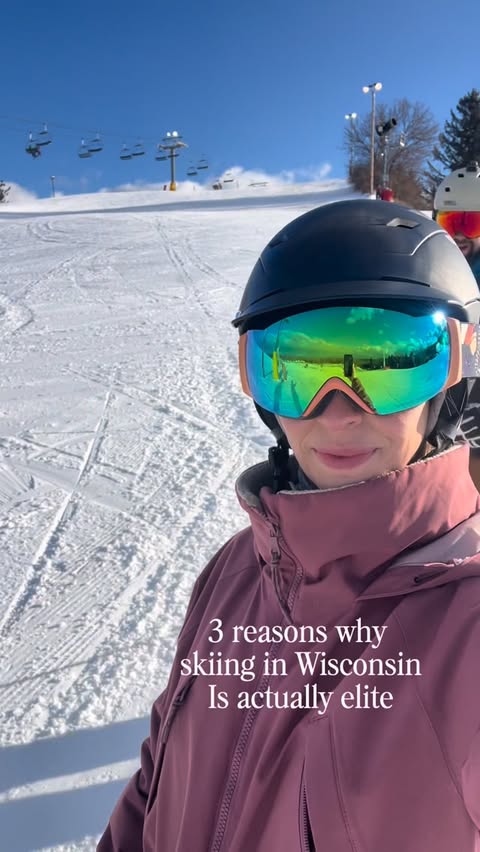 Instagram post by @midwesthikesandhops for Epic Pass. Caption reads: [...] Wisconsin! It’s an Epic Resort so our Epic....