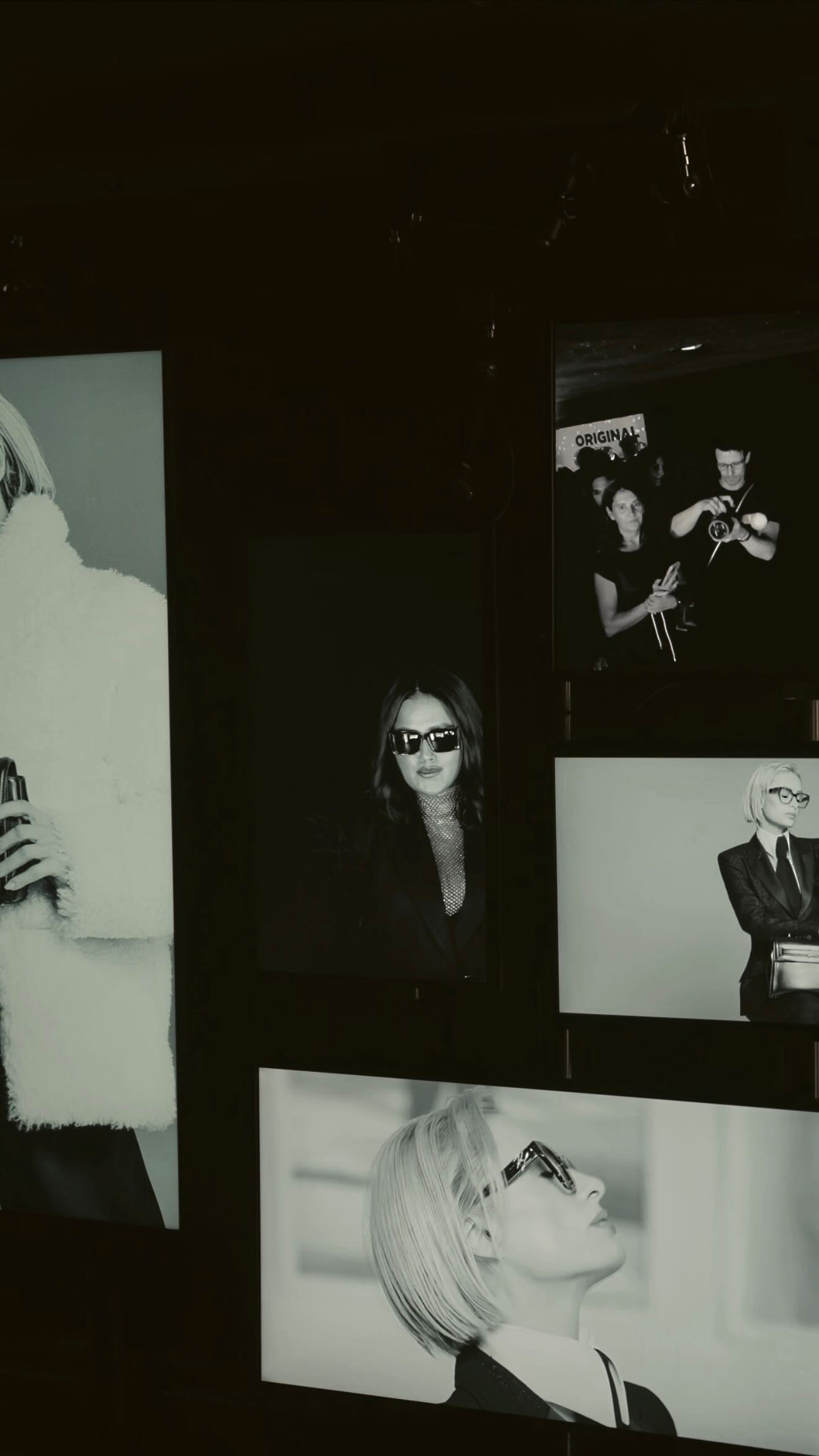 Instagram post by @sachinidilanka for KARL LAGERFELD. Caption reads: [...] one night! @parishilton for the KARL....