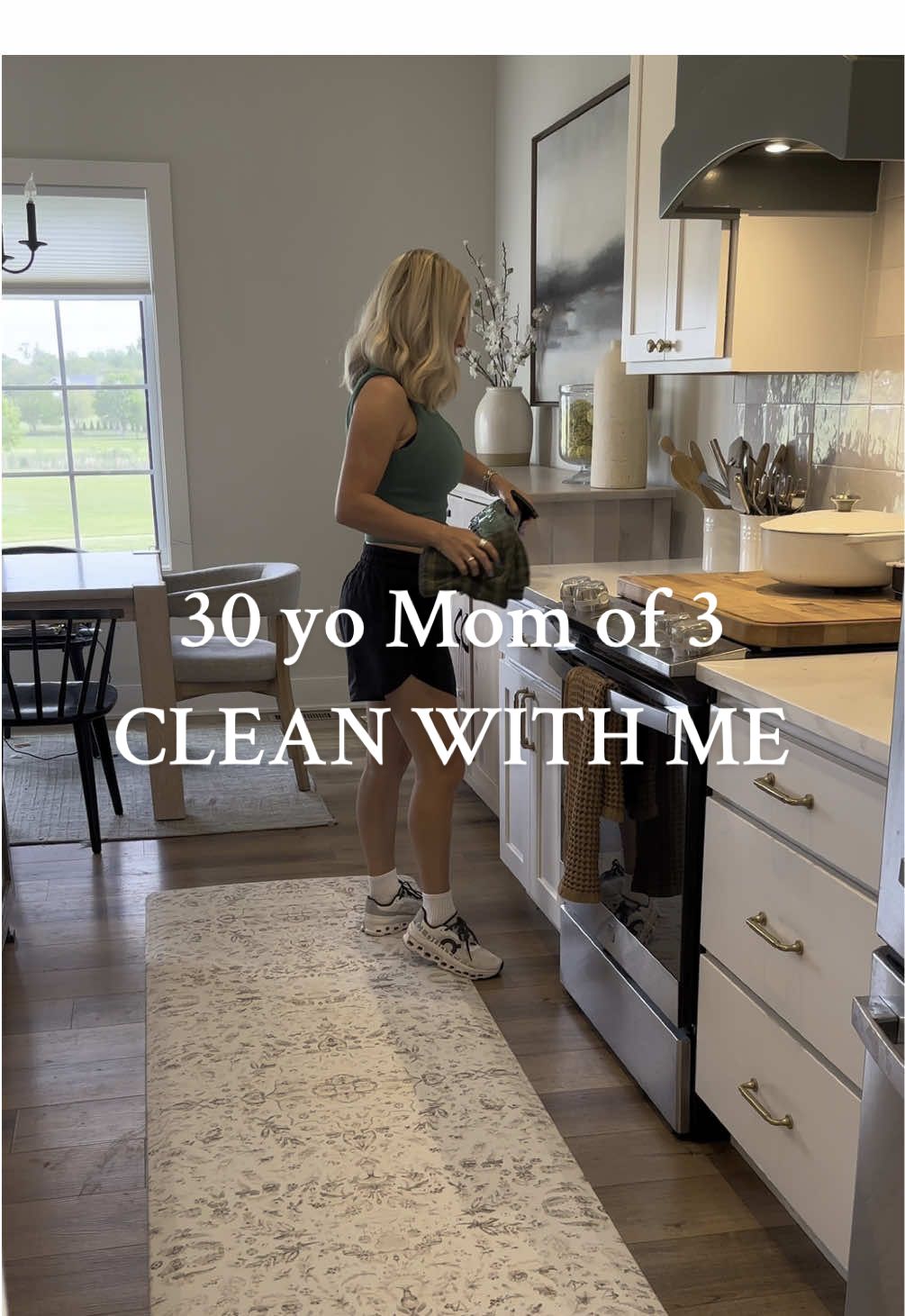 TikTok post by @sarahphil_ for the House of Noa. Caption reads: Clean with me & @the House of Noa 🫶🏼 I’ve loved....