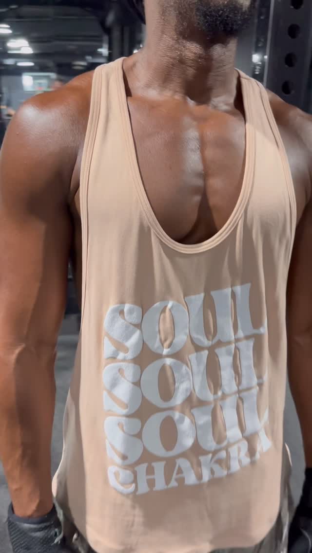 Instagram post by @soulchakra668 for YoungLA. Caption reads: 💪🏽💪🏽💪🏽 #gymlife #fitness.