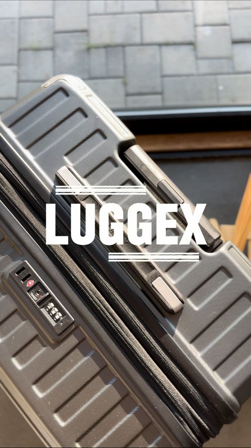 Instagram post by @sedafidanciozturk for LuggeX. Caption reads: [...] and ready for every occasion.

With LUGGEX,....