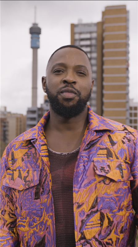 Instagram post by @sparkyxulu for Showmax. Caption reads: [...] own. 🙌🏽 Lead role only.....