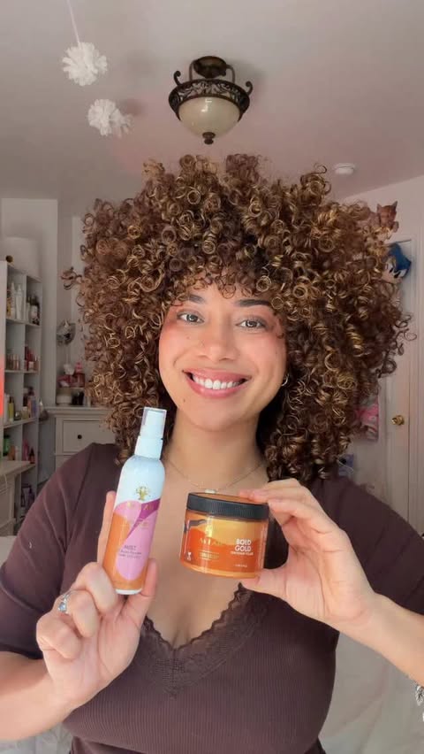 Instagram post by @love_elainne for As I Am. Caption reads: WHAT DO WE THINK?? Isn’t it so cute??🤭💛....