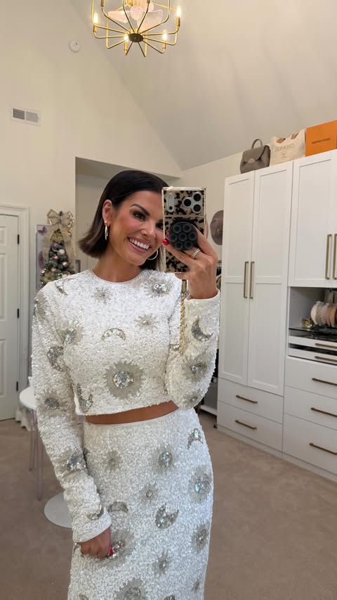 Instagram post by @katygharrell for Show Me Your Mumu. Caption reads: We are a hot mess express but we have fun 🤣....