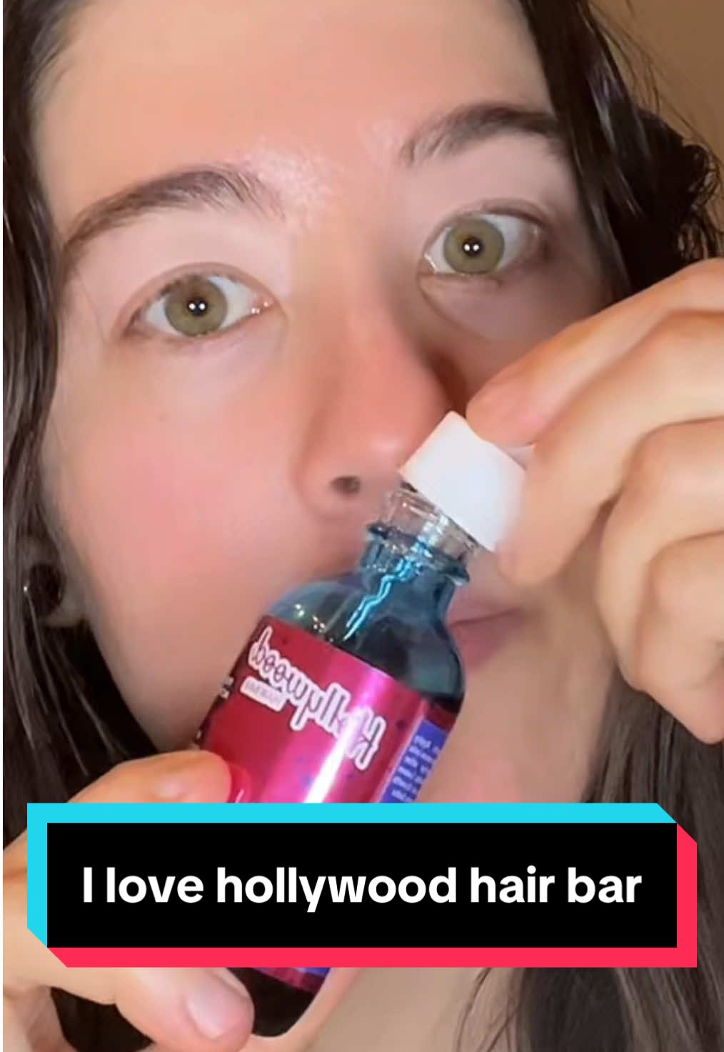 TikTok post by @pickleddiscovers for Hollywood Hair Bar. Caption reads: [...] it out for 7 years now! The....