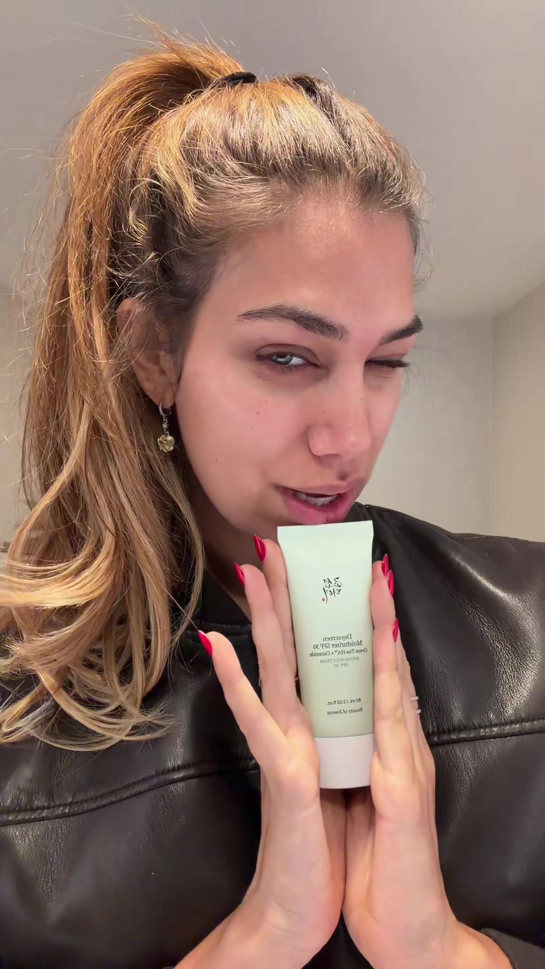 TikTok post by @linalicious8 for Beauty Of Joseon. Caption reads: One of my skincare secrets(pf)😉 @Beauty of Joseon....