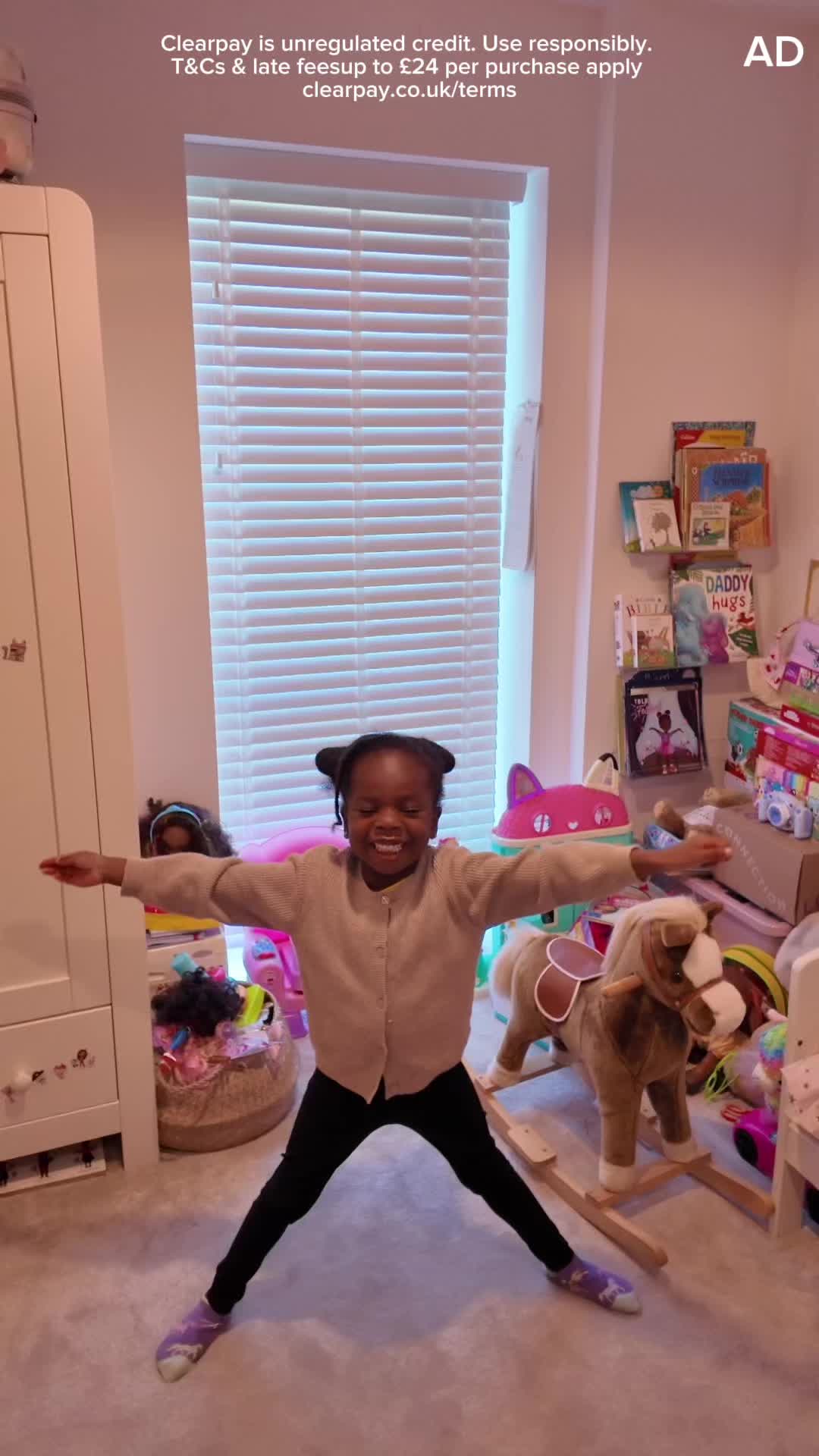 TikTok post by @moniquei8 for John Lewis. Caption reads: Ad With a little help from @John Lewis and....