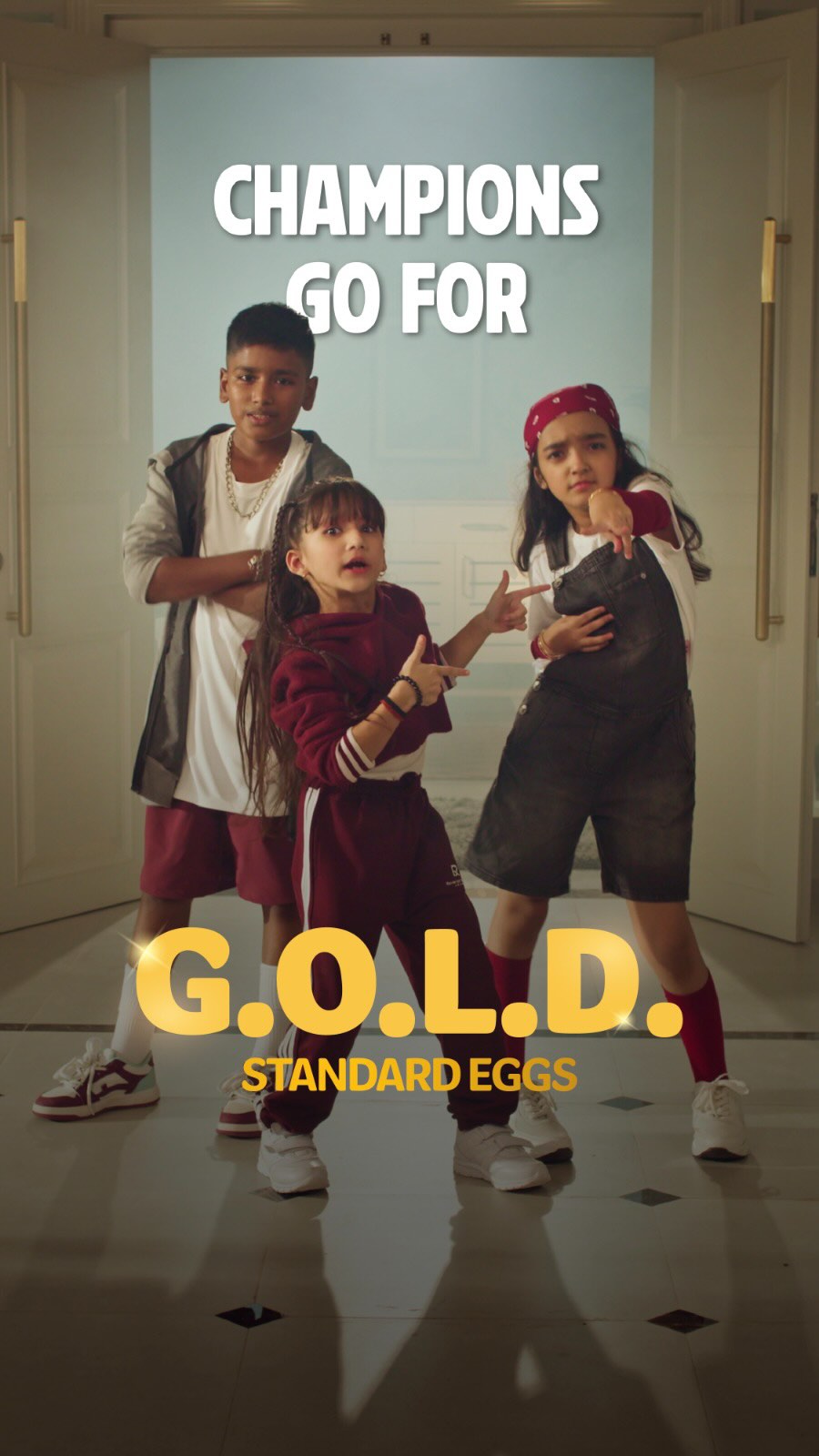 Instagram post by @jr_indian_ronaldo for Licious. Caption reads: Even kids know, it better be G.O.L.D. 🥚✨

What’s....