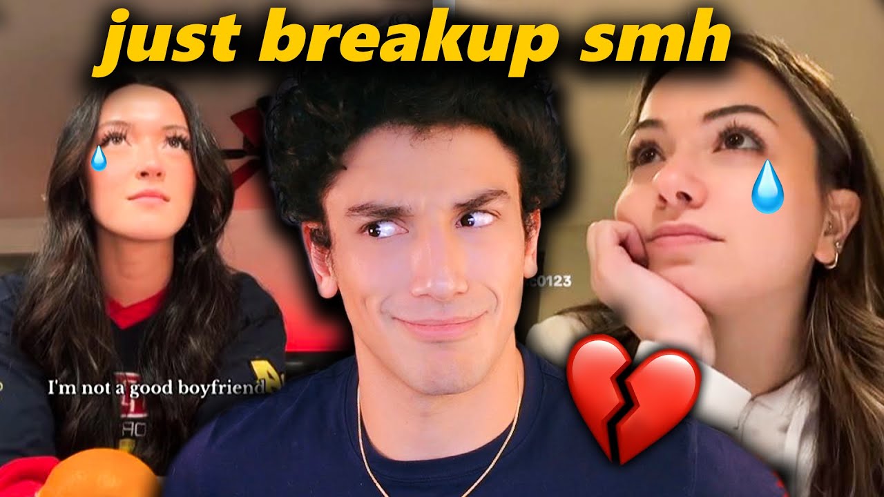 YouTube post by @RebalD for YouNow. Caption reads: TikTok Thinks Your Relationship is TOXIC. 🫢.