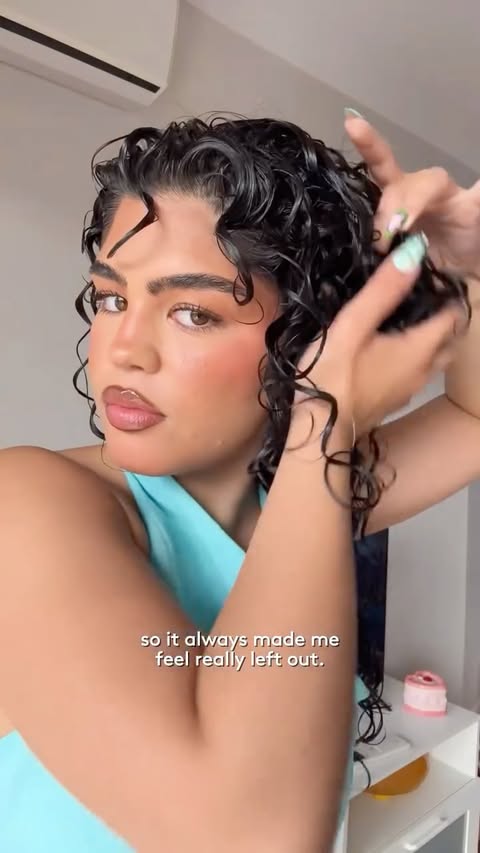 Instagram post by @notjustaya for Refinery29. Caption reads: After years of feeling self-conscious about her....