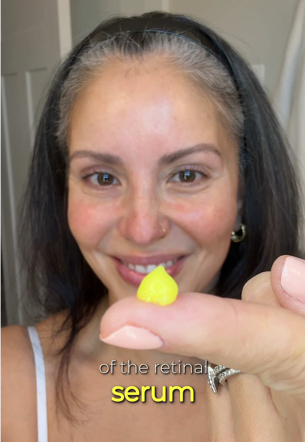 TikTok post by @silver_sister_says for Theinkeylist. Caption reads: Consistent habits matter. I’ve been using @The....