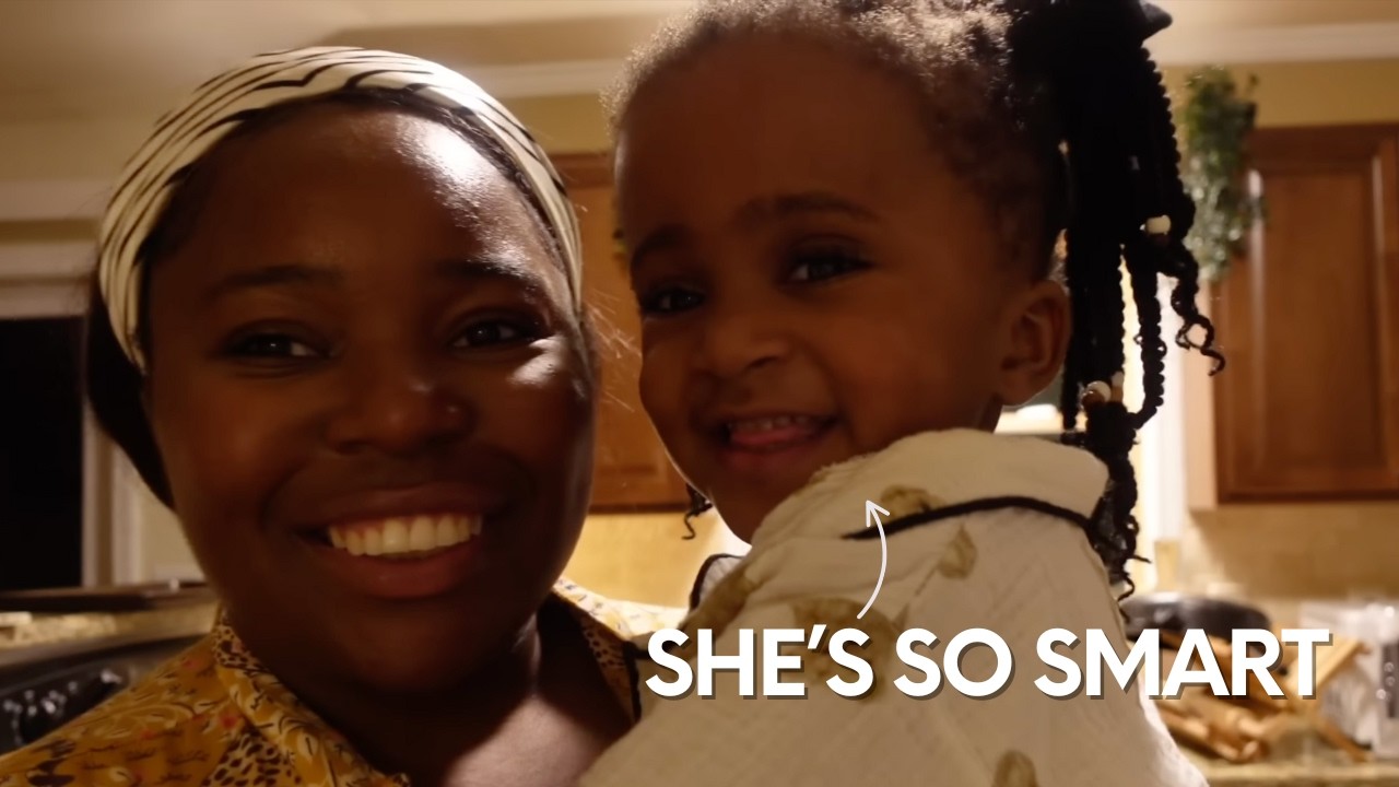 YouTube post by @TheClements for Esembly Baby. Caption reads: A COZY FALL EVENING ROUTINE.. (we tried cooking....