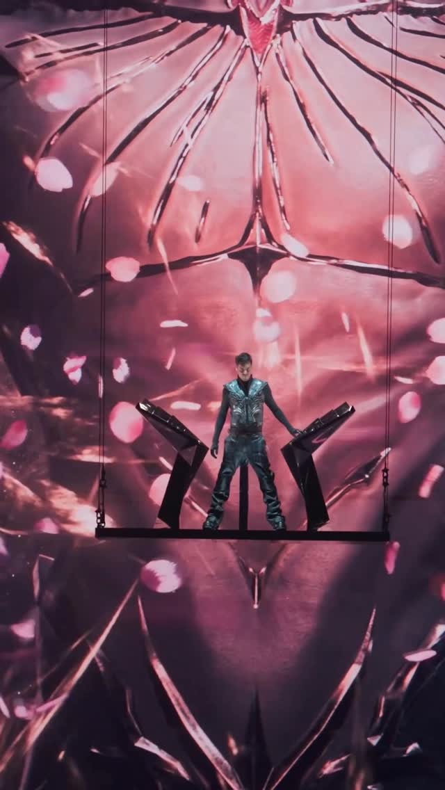 Instagram post by @anyma for League of Legends. Caption reads: pov: you’re in the crowd watching @anyma perform....