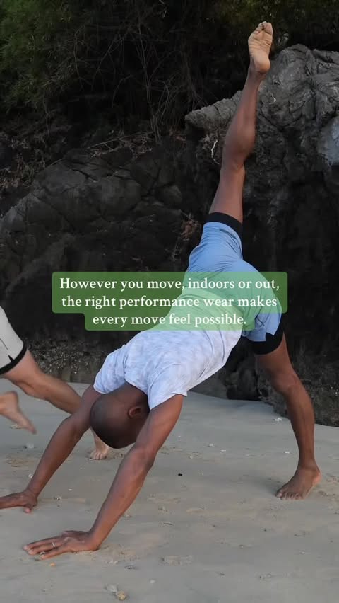 Instagram post by @ericunderwood for Marks and Spencer. Caption reads: Good Moves 🤸🏽‍♂️ @marksandspencerman....