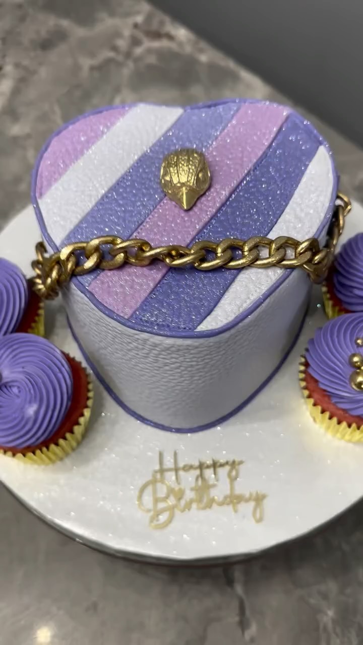 Instagram post by @cupcakemama216 for Kurt Geiger. Caption reads: When I say the girls love #KurtGeiger I mean the....