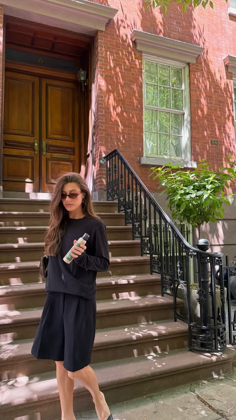 Instagram post by @tytyshocks for Aveda. Caption reads: For the girls always on the go. The new @aveda....