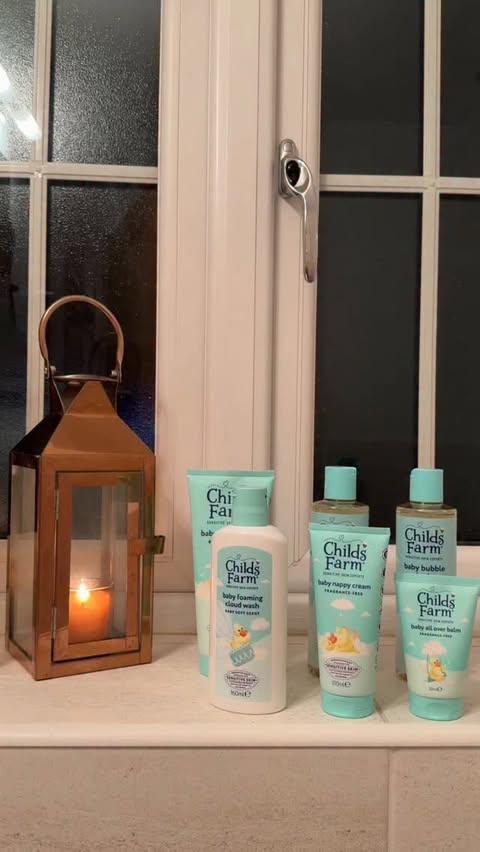 Instagram post by @abigaillucylawson for Childs Farm. Caption reads: [...] gentle, safe and soothing. Choosing....