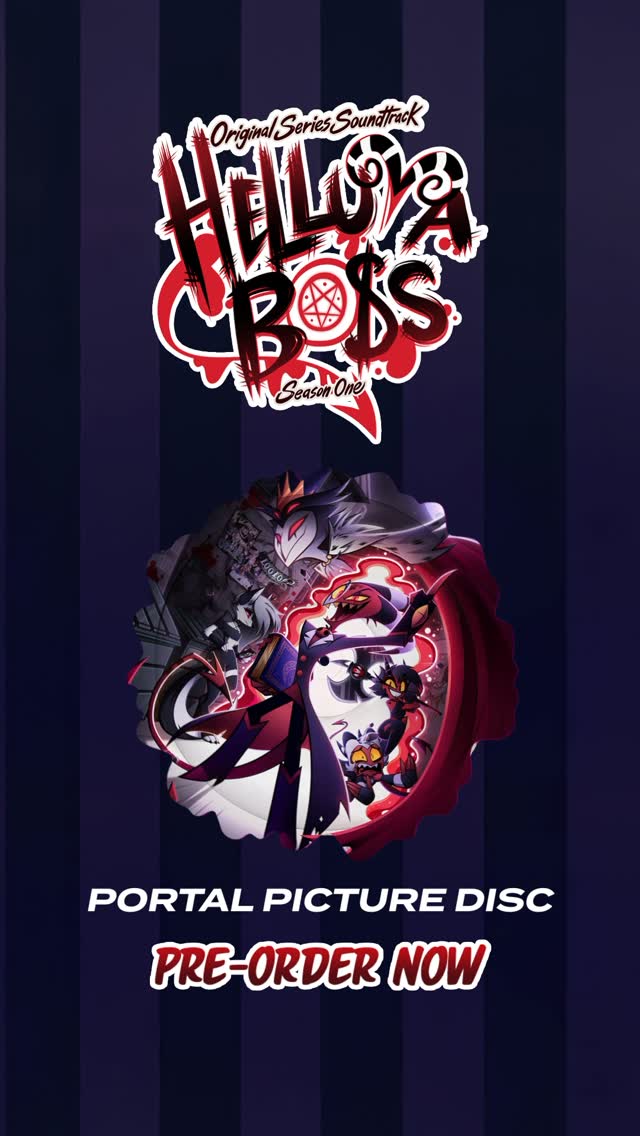 Instagram post by @spindlehorsetoons for Atlantic Records. Caption reads: The Helluva Boss: Season One (Original Series....