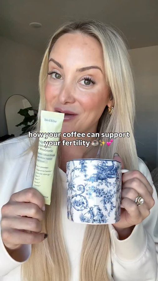 Instagram post by @thewellnesswarrior for Bird&Be. Caption reads: [...] I am so excited to be partnering with....