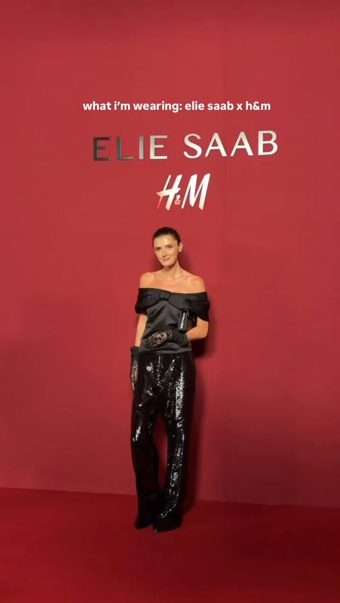 Instagram post by @cocoschiffer for ELIE SAAB