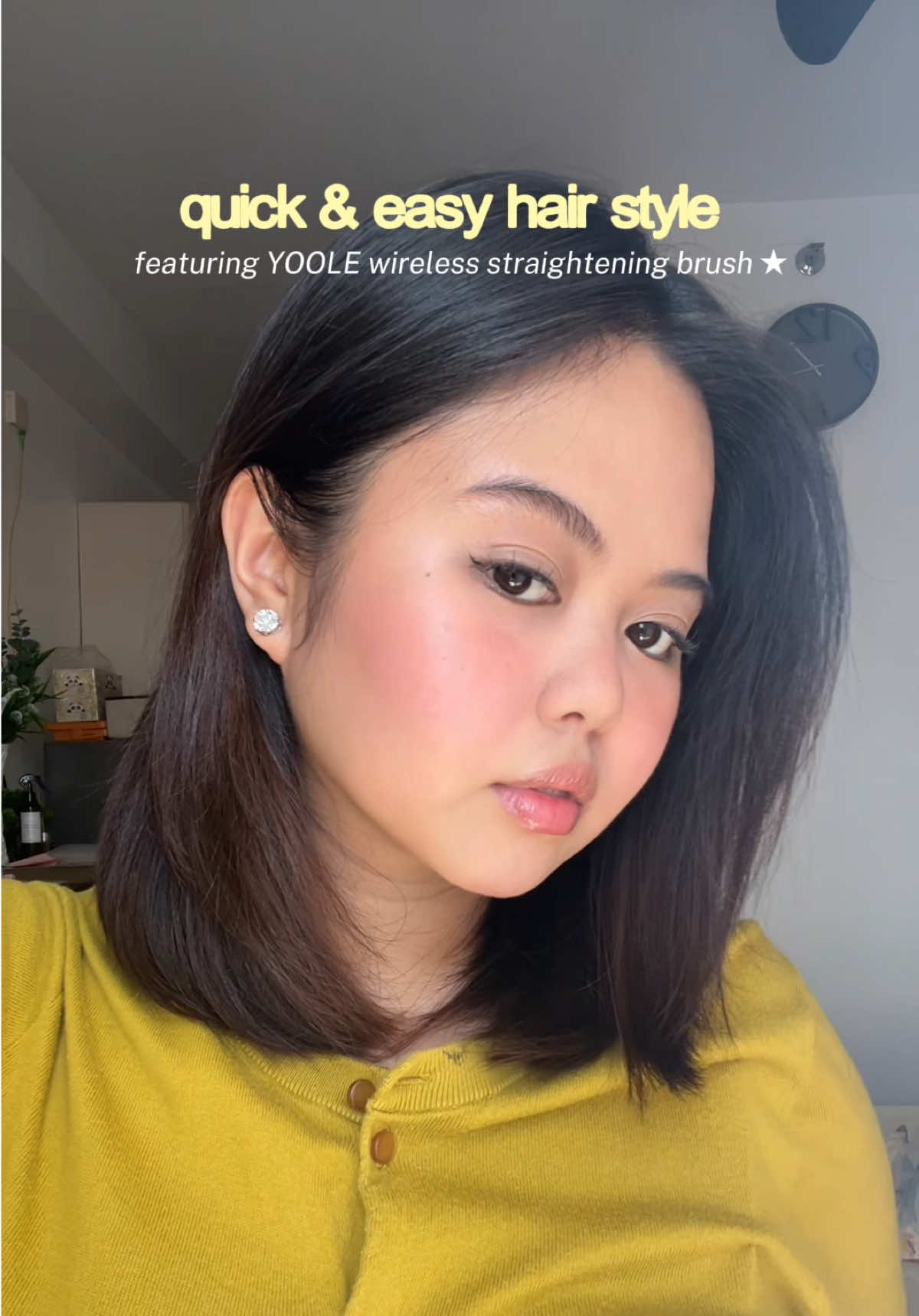 TikTok post by @czartuan for Yoole. Caption reads: no more bad hair days when u've @YOOLE life on....