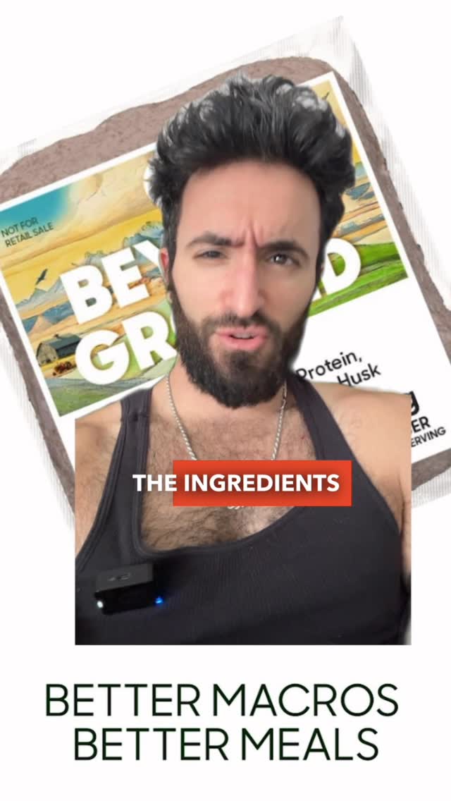 Instagram post by @dannyishay for Beyond Meat. Caption reads: WOW! 😳
This isn’t sponsored btw but I do love....