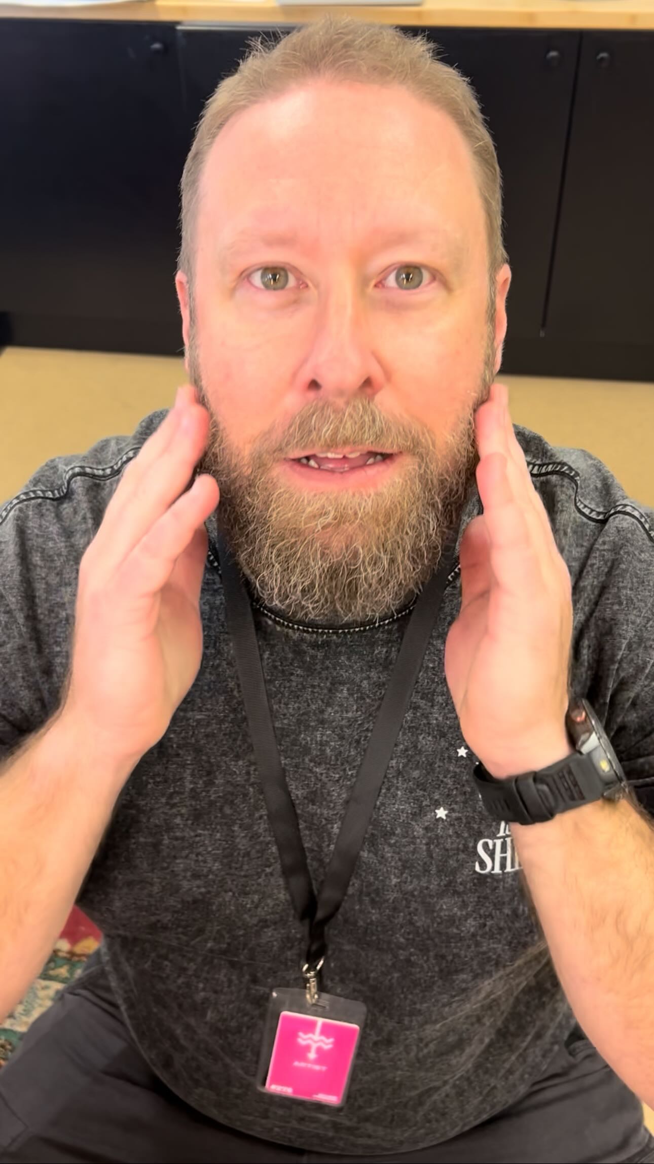 Instagram post by @wedonthavetimeforthis for Adore Beauty. Caption reads: [...] fix-ing this one 😜
#ADOREable @adorebeauty....